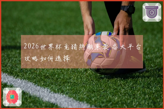 2026世界杯竞猜热潮来袭 各大平台攻略如何选择